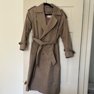 Vintage Classic Tan Trench Coat